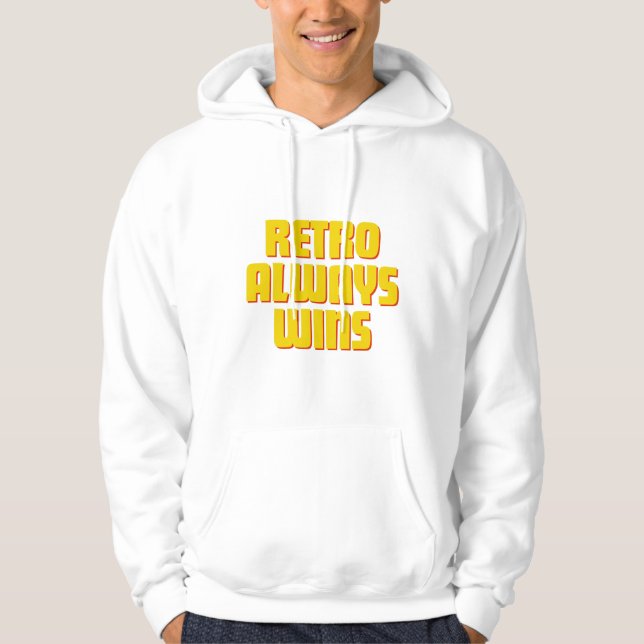 Unisex Hoodie – Modern Minimalist Hooded (Framsida)