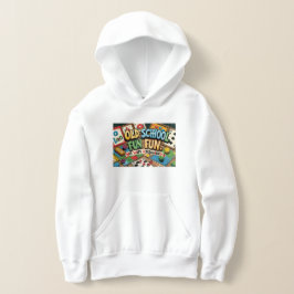 Unisex Kids Hoodie- Retro Nostalgia Hoodie. T Shirt