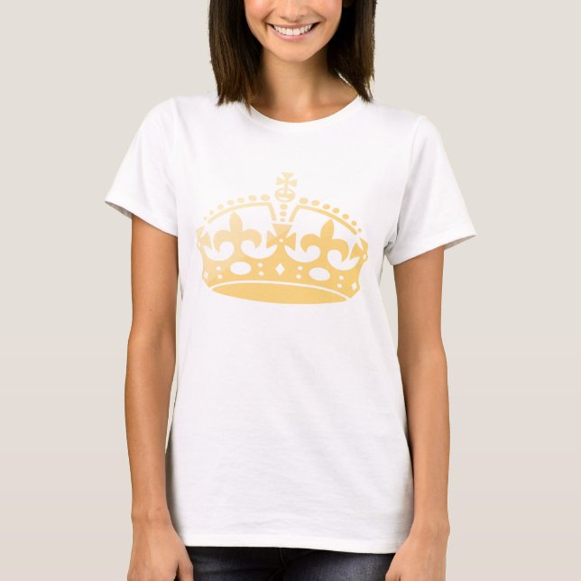 Unisex- krona för slottsalongJubilee Tee (Framsida)