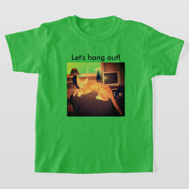 Unisex Låt oss ut T-Shirt (Laydown)