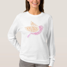 Unisex #Metoo Sparrow Art - TShirts - Långärmad