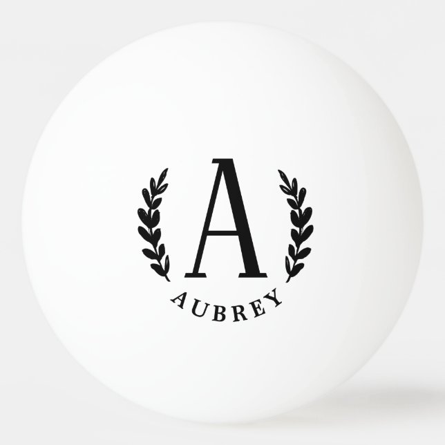 Unisex Monogram-Anpassningsbar | Tennis Boll (Framsidan)