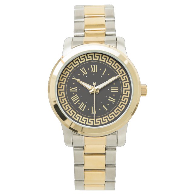  Unisex  Monogram Lyx Stilig  Armbandsur (Framsida)
