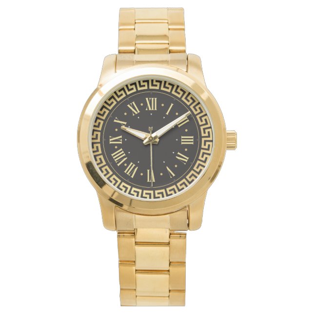  Unisex  Monogram Lyx Stilig  Armbandsur (Framsida)