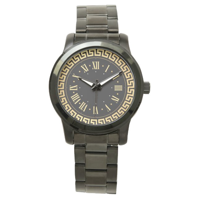 Unisex  Monogram Lyx Stilig  Armbandsur (Framsida)