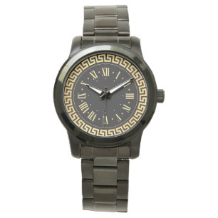 Unisex Monogram Lyx Svarta Armband Armbandsur