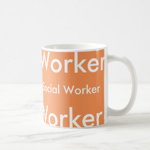 Unisex- mugg för socialarbetare