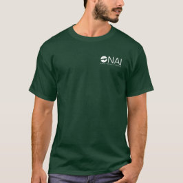 Unisex NAI Small Logotyp Shirt på Mörk grönt T