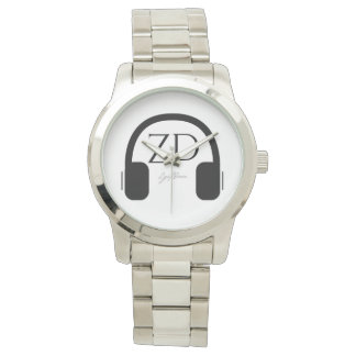 Unisex Oversized Silver Bracelet Watch Armbandsur