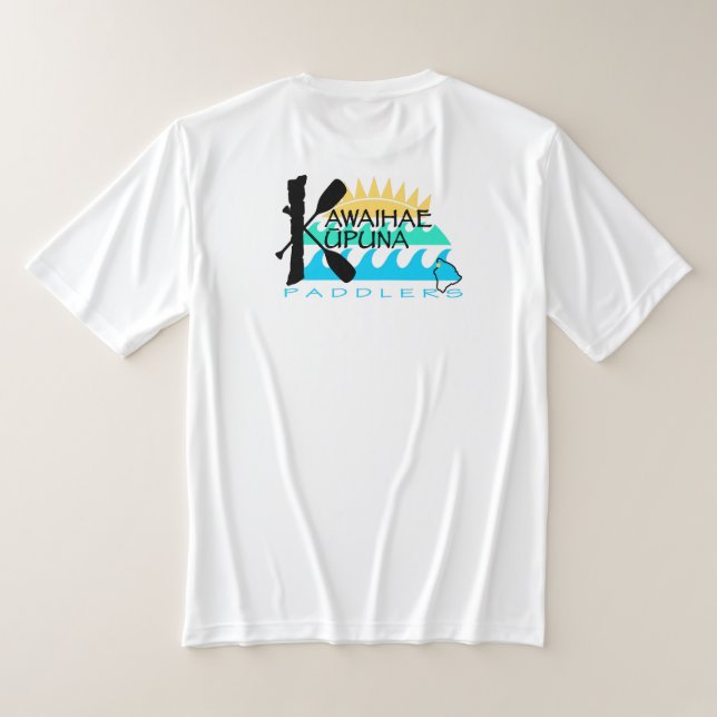 Unisex Paddling Shirt T (Laydown Baksida)