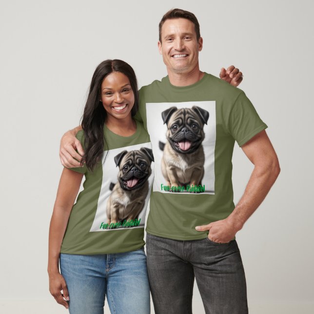 Unisex, Päls-All Faihful, Mörk Shades. T Shirt (Unisex)