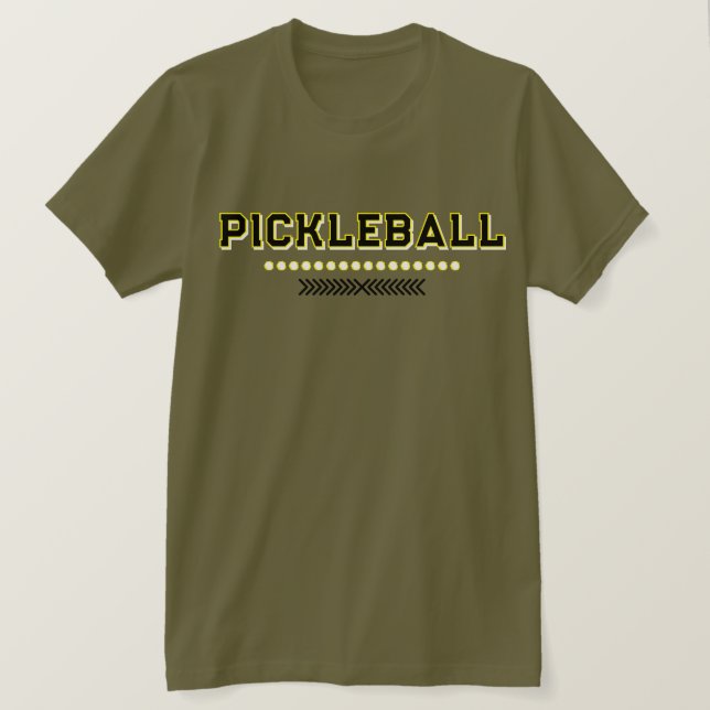 Unisex Pickleball T-Shirt (Design framsida)
