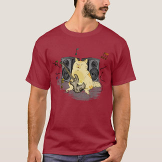 Unisex Rock n Roll Kitty T-Shirt