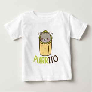 Unisex- rolig bebis för konst för ord för Kawai T-shirt