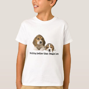 Unisex- skjorta för Beaglekompisungar Tröja