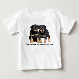 Unisex- skjorta för Rottweiler kompissmåbarn Tröja