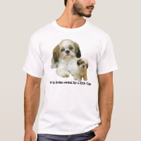 Unisex- skjorta för Shih Tzu kompisar