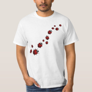 Unisex- skjortor för nyckelpigaT-tröjanyckelpiga T-shirt