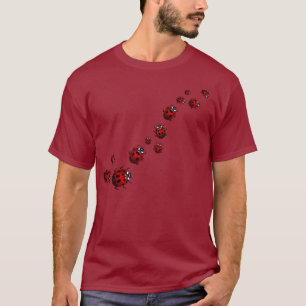 Unisex- skjortor för nyckelpigaT-tröjanyckelpiga Tee Shirt
