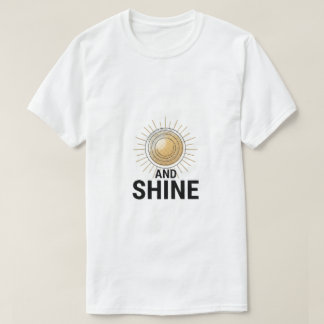 Unisex Soluppgång Typografi Grafisk T-Shirt