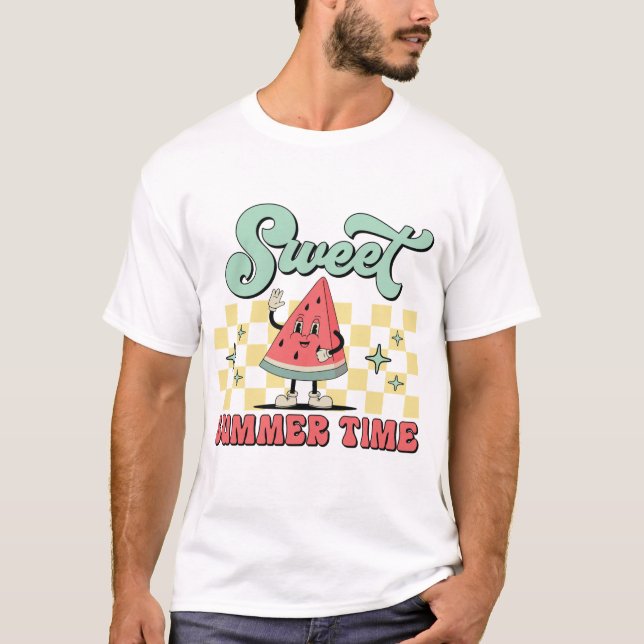 Unisex Summer Shirts | Sweet Summer T-Shirt (Framsida)