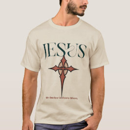 Unisex T-Shirt - "Jesus: Min fästman i varje storm