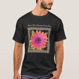 Unisex T-shirt med Brilliant Gazania