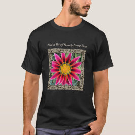 Unisex T-shirt med Brilliant Gazania