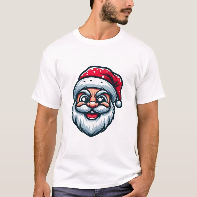 Unisex T-shirt med julklapp Vibes (Framsida)