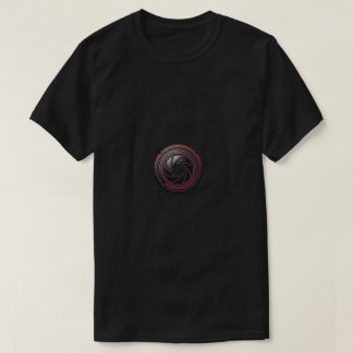 Unisex T-shirt med kamerasluterdesign