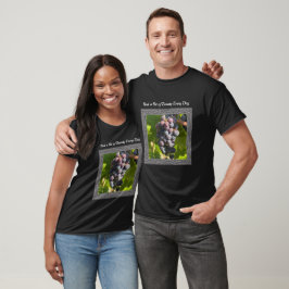 Unisex T-shirt med kluster av Vin-druvor
