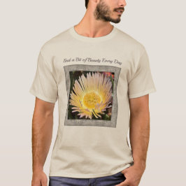 Unisex T-shirt med stenande Cactus Flower
