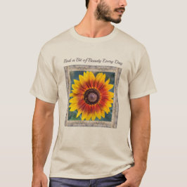 Unisex T-shirt med Susie's Solros
