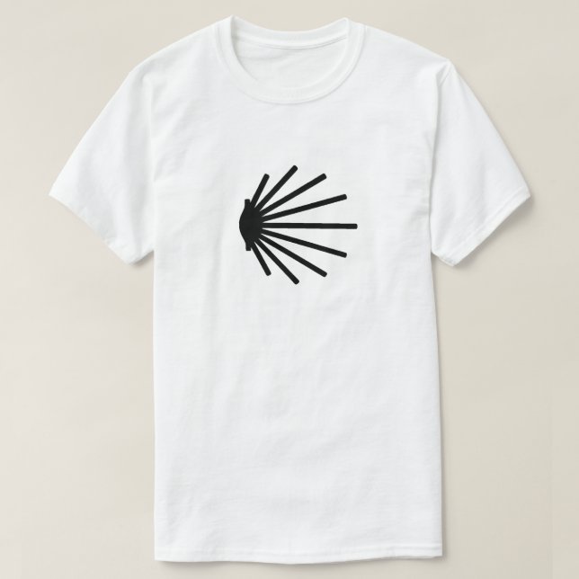 Unisex T-Shirt Saint James Way (Design framsida)