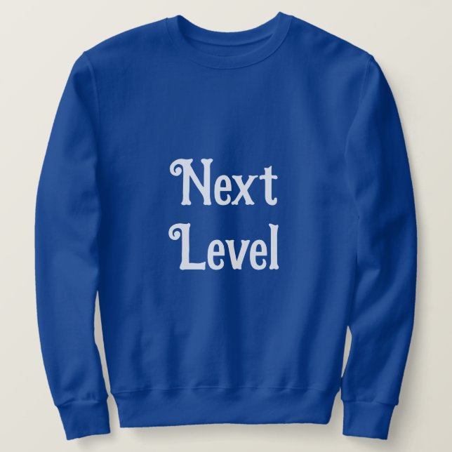Unisex T-Shirt Sweatshirt (Design framsida)