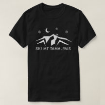 Unisex T-Shirts Ski Mt Tamalpais
