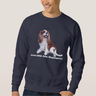 Unisex- tröja för stolt Spaniel för kung Charle Långärmad Tröja