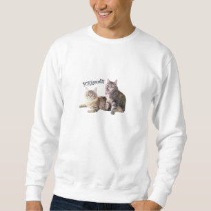 Unisex- tröja PURRsonality för katter Sweatshirt