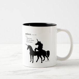 UNISEX Två-Tonad MUGG