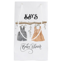 Unisex Twillingar Greenery Blommigt Baby Shower