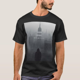 Unisex underjordisk streetwear svart t-shirt