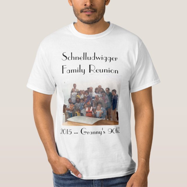Unisex- utslagsplats för Schnelludwigger Tee Shirt (Framsida)