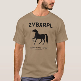 Unisex- utslagsplats för ZVBXRPL (pebblen) Tee Shirt