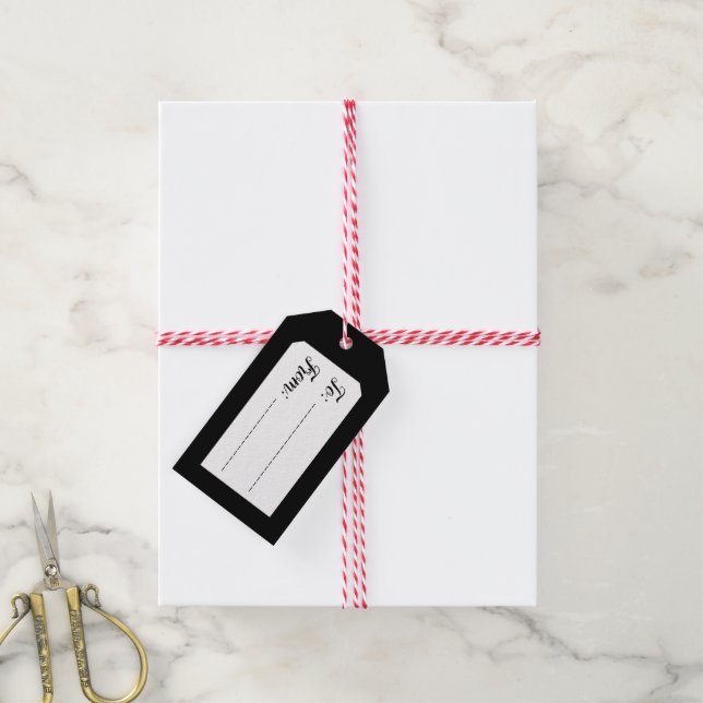 Unisex valfritt Tillfälle Anpassade Kraft Presentetikett (Med Snöre)