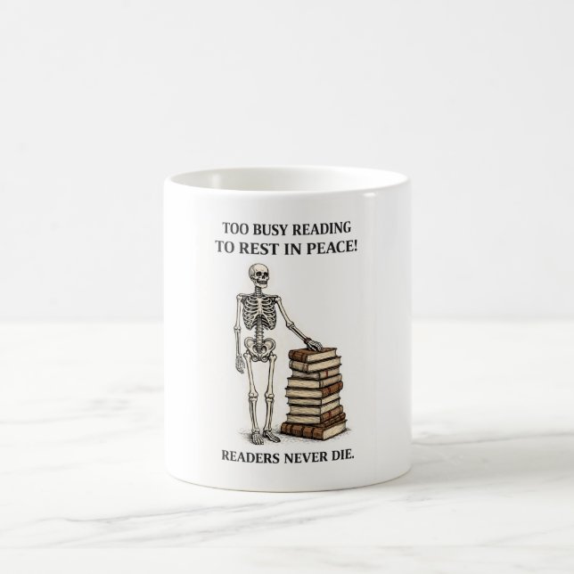 Unisex vit keramisk mugg (Center)