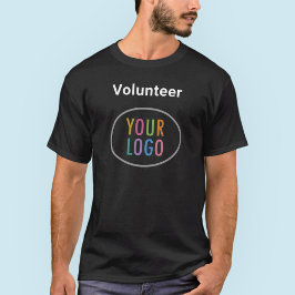 Unisex Volunteer T-Shirt Anpassningsbar Logotyp Bl