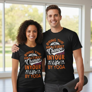’Unisex Yoga Motivation Tee’ T Shirt