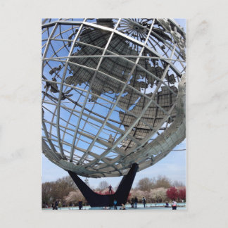 Unisphere, World's Fair Grounds, Queens Postcard Vykort