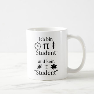 Unispruch "MINT Student" Geschenk, Studenten Kaffemugg