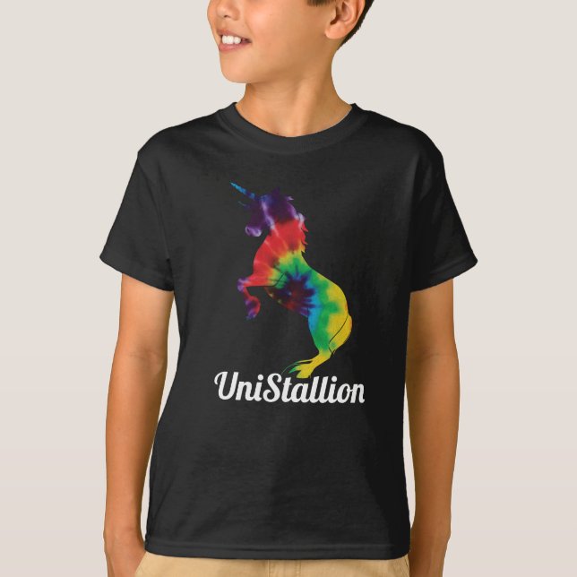 UniStallion - Tiefärg T Shirt (Framsida)